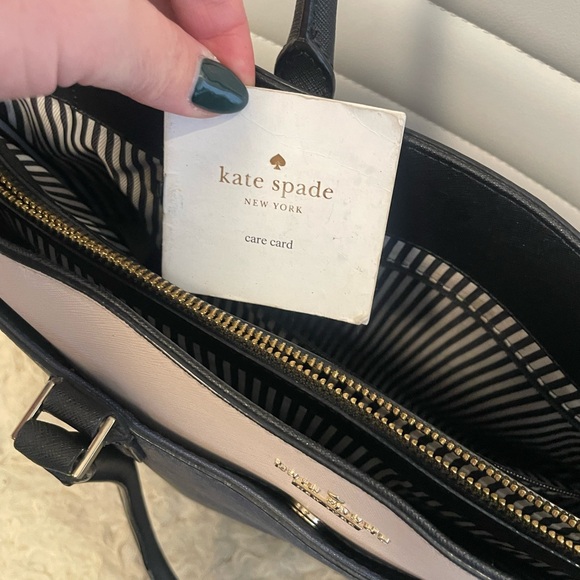 Kate Spade Navy, Cream and Black Business Tote - Picture 7 of 7